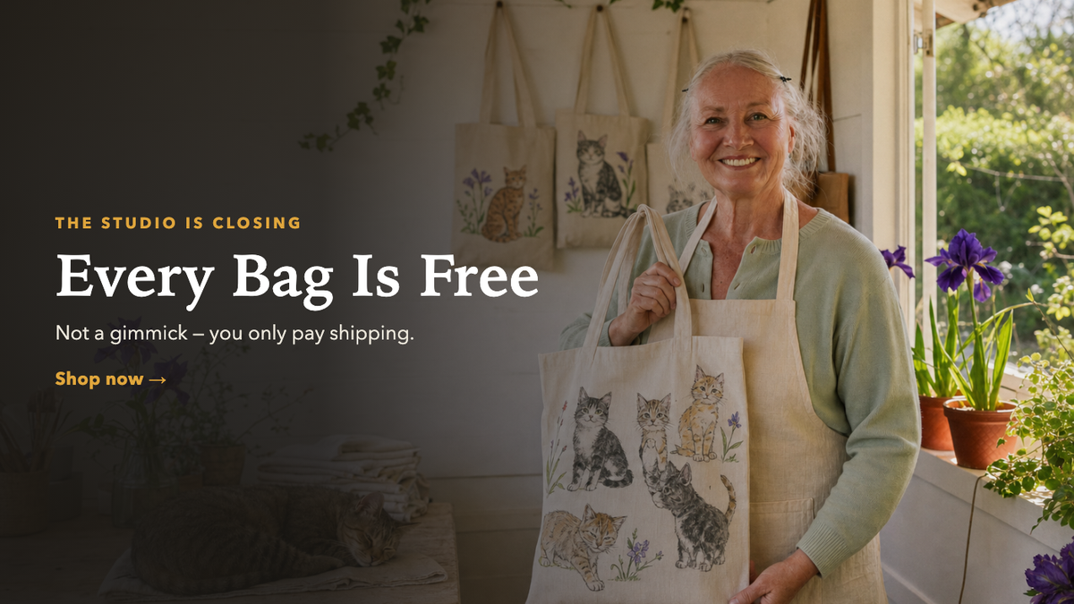 Iris & Ivy — every bag is now free, you only pay shipping